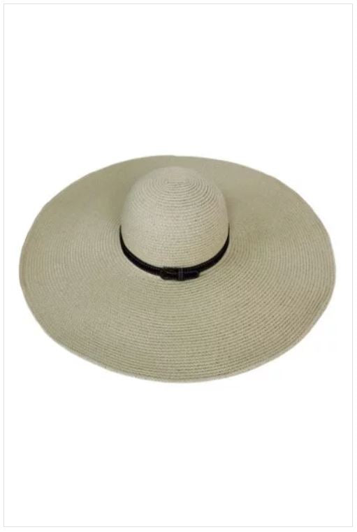 Natural Extra Brim Wire Sun Hat