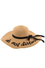 Eugenia Kim Khaki Inspired Do Not Disturb Sun Hat