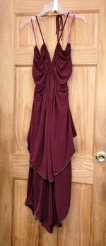 Marc by Marc Jacobs Merlot Piped Maxi Dress