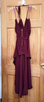 Marc by Marc Jacobs Merlot Piped Maxi Dress