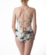 Palm Tree One Piece Swimsuit