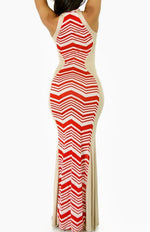 Striped Maxi Dress
