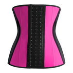 Black Pink Thick Waist Training Corset