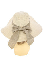 Sombrero tejido flexible