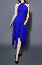 Royal Blue Multi Style Convertible Midi Dress