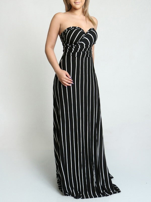 convertible maxi dress styles Coniglio Palm Beach Elastic Convertible Maxi Dress
