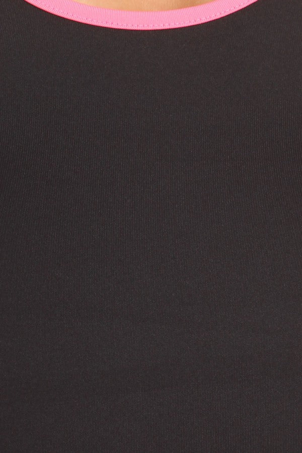Camiseta sin mangas Color Block Active Wear