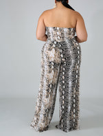 Plus Size Sassy Tube Jumpsuit