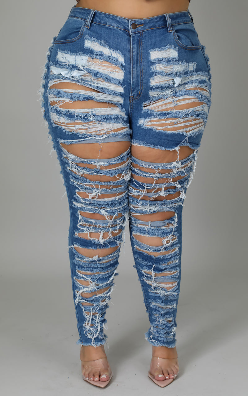 Plus Size Can't Resist Me Jeans