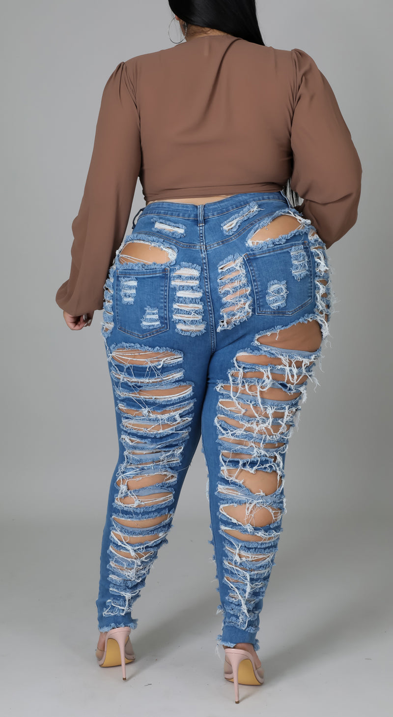 Plus Size Can't Resist Me Jeans