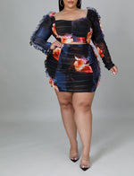 Conjunto falda Eternal Light talla grande 