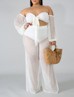 Mono de tubo Sassy de talla grande