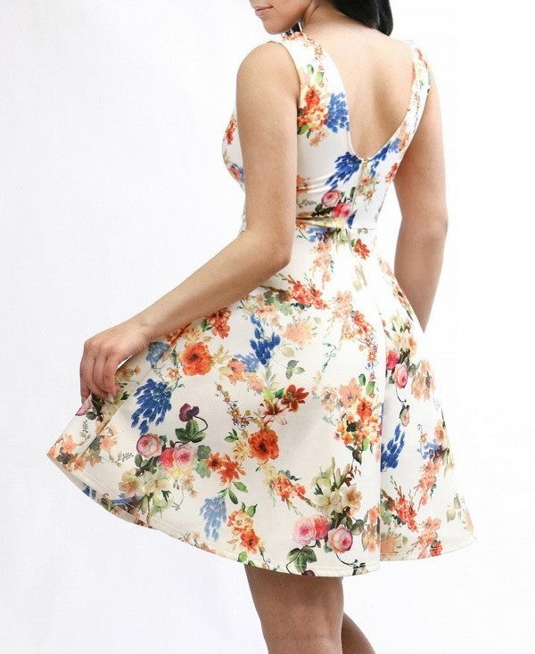 Fit and Flare Skater Dress Medium Fit and Flare Skater Dress Medium
